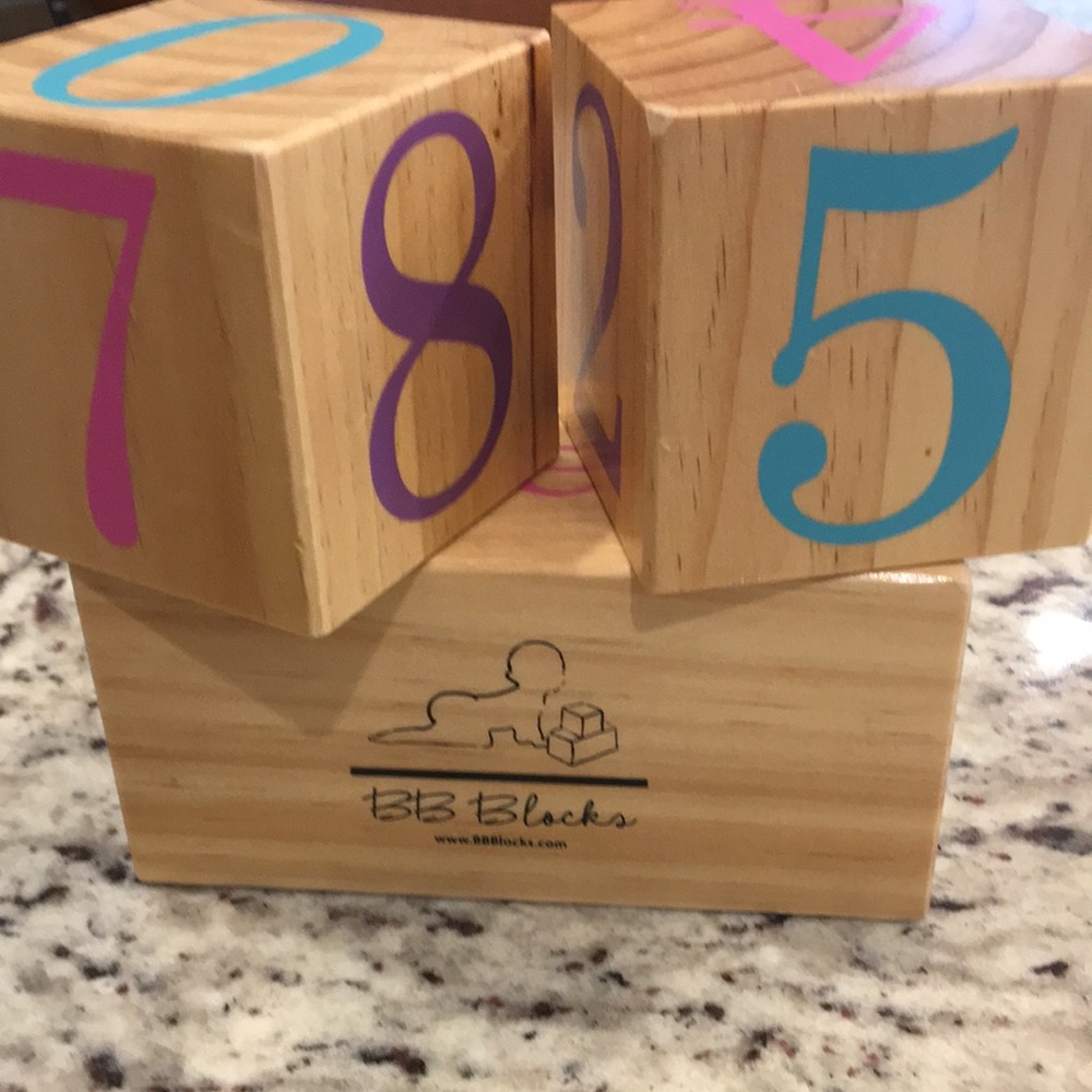 BB Blocks. Wooden
